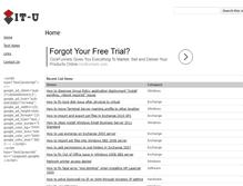 Tablet Screenshot of it-u.com